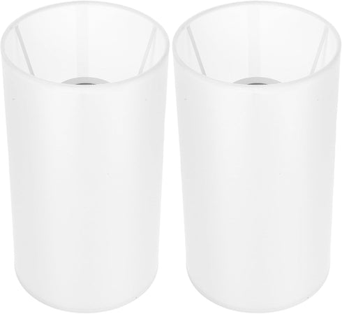 HINTRMENT 2pcs Cloth Cylinder Lampshade Replacement for Table Lamp Floor Light Lightweight Fabric