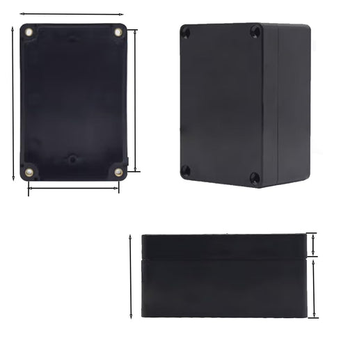 Project Box for Electronics - 2PCS Electrical Enclosure, Junction Box ABS Plastic Waterproof IP65 with 8 PCS M16 Glands
