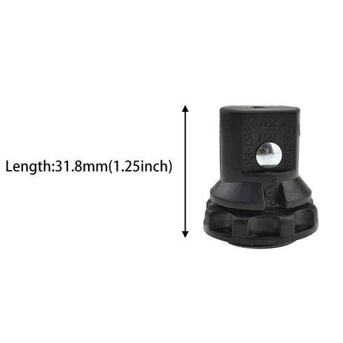 HAHIYO E12 Bulb 6pieces Lamp Holder Screw in Mount Light Socket Holder Fixture Easy Wire Tighten Down Twist High