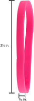 64 JAM Plus Pink Medium Binder Clips + Size Rubberbands