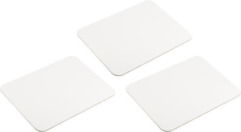 PATIKIL Small Dry Erase Board, 3 Pcs 12" x 8" Double Sided Mini Lap Board for Writing Practice Learning