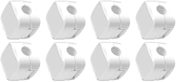 Generic 8 Pack Cable Tidy Clips Adjustable Cord Organiser Magnetic Cable Management Self