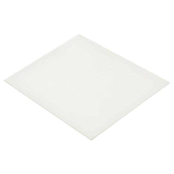 MECCANIXITY White ABS Plastic Sheet - 10x8x0.04inch for Building Model, DIY Crafts, Pack of 4