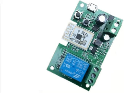 eWelink WiFi Smart Dry Contact Relay Switch Module - Works with Alexa Assistant (5-32V 1 Channel)
