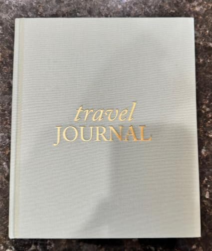 DUNCAN & STONE PAPER CO. Travel Journal for Women, Men, Sage Green, 110 Pages, Adventure Journal