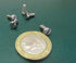 K-mac 18-8 M1 .25 mm 3 mm 5 Stainless Steel Narrow Cheese Head Slotted Machine Screws, x Thread x Length, Pcs