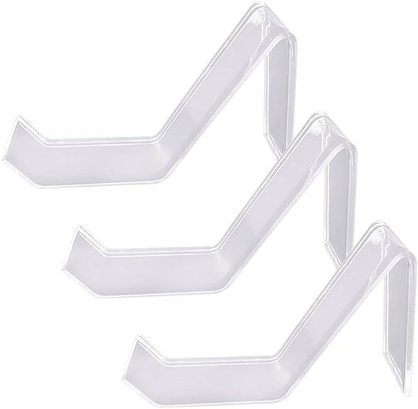 GSHLLO 6 Pcs Clear Acrylic Shoes Stand Shoe Store Display Holder Sandal Shoe