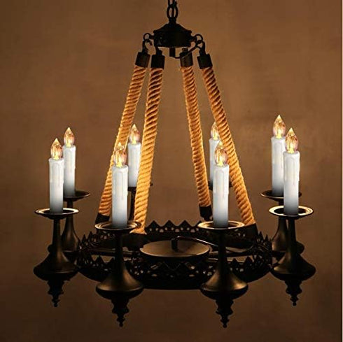 LEEHON 4 Inches ,Set 10 Houdlee LED Flameless Taper Candles with Remote Control and Removable Clips ,Flickering