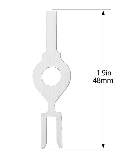 (4PCS)for Hubbell Kellems Wall Switch Key Fork Key Light #1209 Tamper Proof Electrical Switch Key
