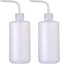 Tattoo Wash Bottle, 2Pcs 500ml Economy Plastic Squeeze Bottle for Tattoo Supplies, Watering Tools (500ml / 16oz)