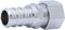 SharkBite 1/2 x 3/8 Inch OD Compression Brass Crimp Adapter for PEX Pipe, PE-RT, UC637LFA