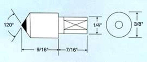 Diamond Rockwell HRC-3 Indenter for Hardness Tester