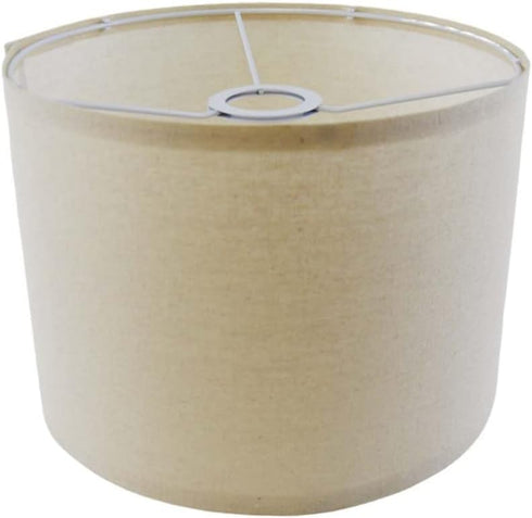 CurcKua Floor Lamp Shades Table Fine Linen Lampshade Covers Removable Washable Drum Lampshades