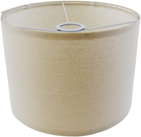 CurcKua Floor Lamp Shades Table Fine Linen Lampshade Covers Removable Washable Drum Lampshades