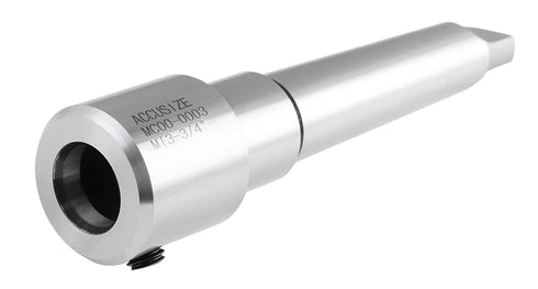 Accusize Industrial Tools Annular Cutter Arbor, Mt3 to 3/4'' Weldon Shank for Drill Press Annular Cutter