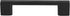 Zopsc 126mm Zinc Alloy Door Handle Pull for Cabinet Door, Wardrobe Furniture, Black