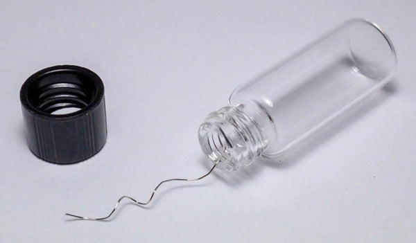 Chemistry Cabinet Platinum Metal 99.95% Pure Element 78 Pt Chemistry Sample - Science experiment