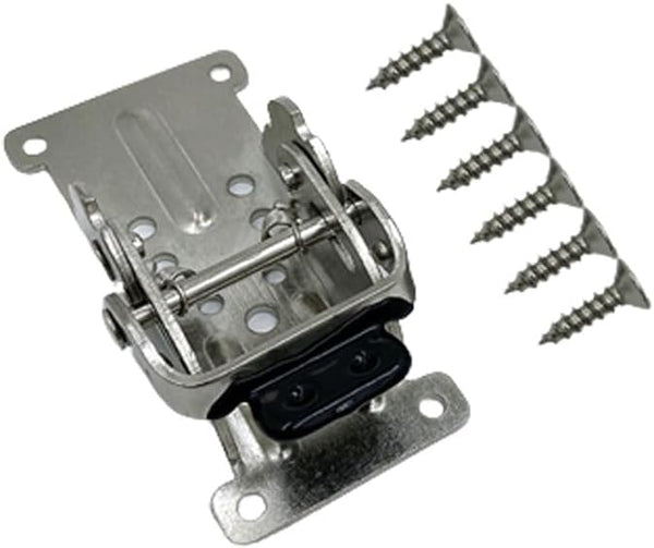 Leheybia 2 Pcs Folding Table Legs Bracket 90 Degree Self-Locking Folding Hinge Table