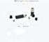 2Pcs M8 4 Pin Connector, Unshielded Field Assembly Wireable Sensor IP67 A Code Straight Type Adapter
