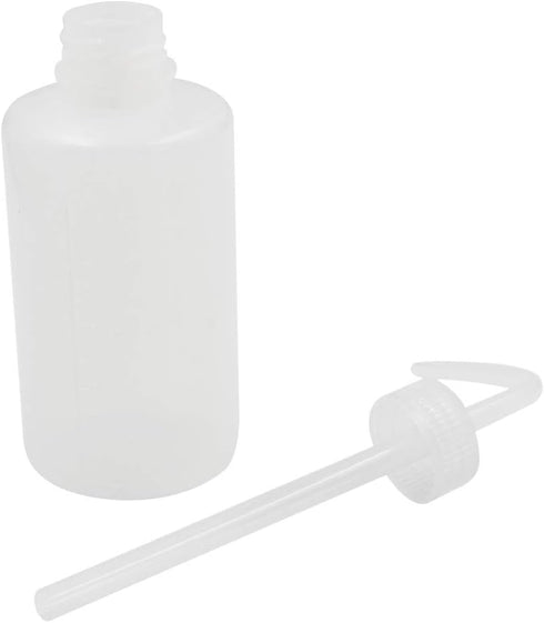 Yuelong 2Pcs Plastic Squeeze Bottle, 250ml Safety Wash Bottle with Scale Labels for Medical Use