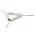 Crucible Triangle, 10pcs Lab Clay Triangle, Mud Triangular Crucible Stand for Chemistry Heating Support