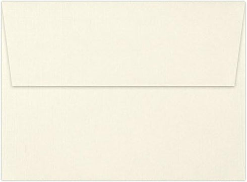 LUXPaper A6 Invitation Envelopes | Peel & Press | 4 3/4" x 6 1/2" | Natural Linen | 80lb. Text | 50 Qty by LUXPaper