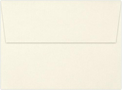 LUXPaper A6 Invitation Envelopes | Peel & Press | 4 3/4" x 6 1/2" | Natural Linen | 80lb. Text | 50 Qty by LUXPaper