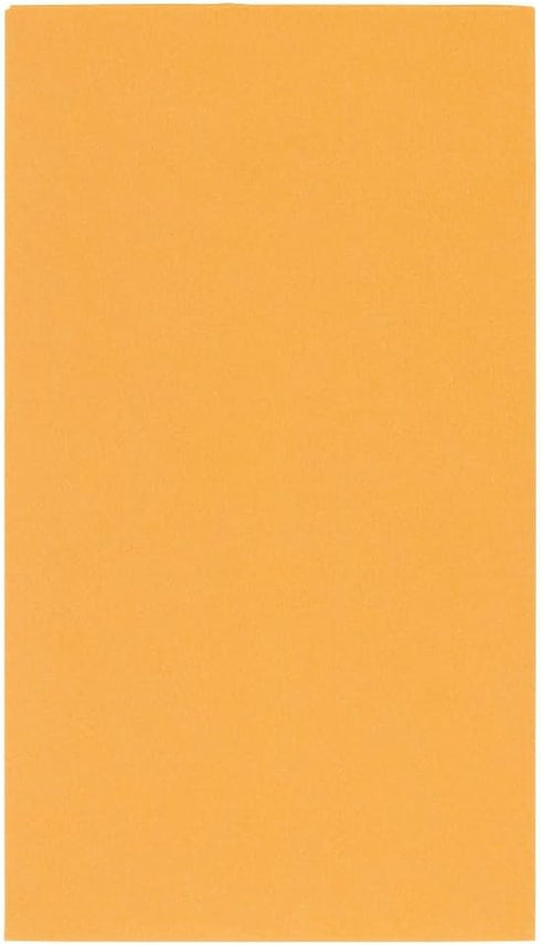 LUXPaper #5 1/2 Coin Envelopes, Clasp, 3 1/8" x 5 1/2", Golden Kraft, 50 Qty