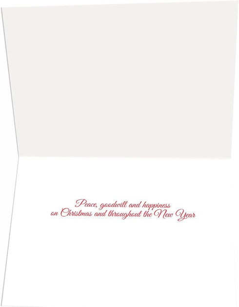 Stonehouse Collection Dock Sunset Christmas Card, 18 Boxed Holiday Cards and Envelopes, USA Made