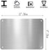 ASECFG 12"x8" Slow Children at Play Aluminum, Pre-Drilled Holes, Weather Resistant for Home Yard, School Zone