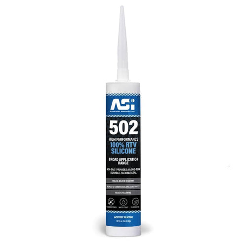 White Food Grade Silicone Sealant, 2.8 oz Squeeze Tube