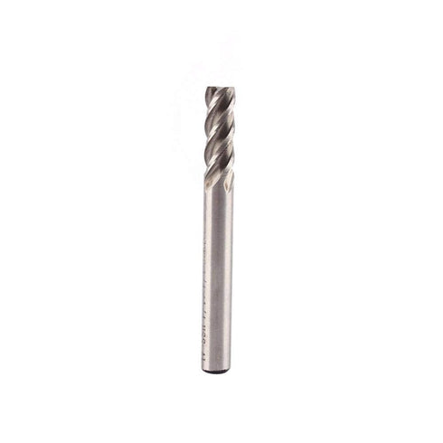 Hilitand Tungsten Carbide Spiral End Mills Set, 1/4" Shank 4 Flute Milling Cutter Bits for CNC Router