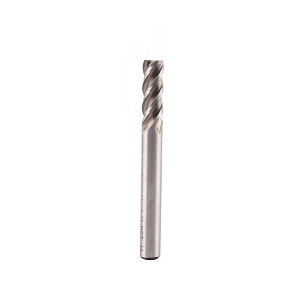 Hilitand Tungsten Carbide Spiral End Mills Set, 1/4" Shank 4 Flute Milling Cutter Bits for CNC Router