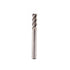 Hilitand Tungsten Carbide Spiral End Mills Set, 1/4" Shank 4 Flute Milling Cutter Bits for CNC Router