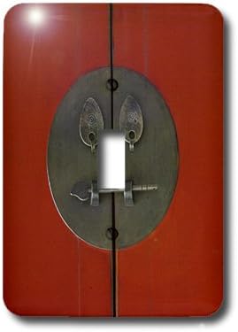 3dRose lsp_7980_1 Multicolor Single Toggle Switch, Oriental Lock