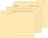 PANDRI 120 Pack File Folder, 1/3 Cut Tab, Letter Size, Filing Folder for Office, School, Manila