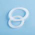 MOZTO 10pcs 154 168mm) Sanitary Tri Clamp Ferrule Silicone Sealing Strip Gasket Ring Washer, for Homebrew Dairy Product