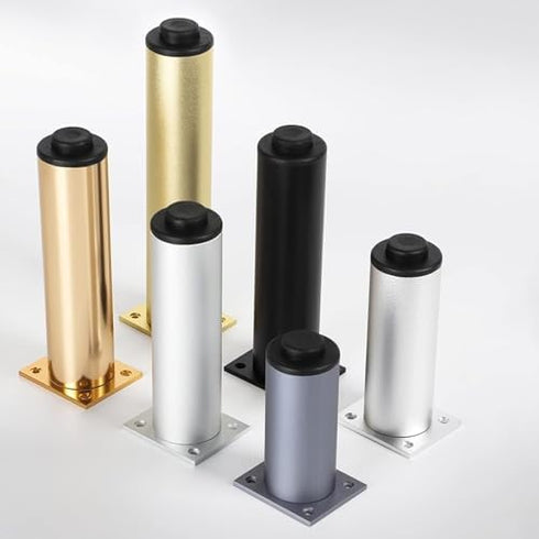 ALturN 4 (8 cm/3.1 inches, Bed leg screw,furniture legs,sofa legs, pcs Sofa Feet, Table Legs, Adjustable Metal Feet