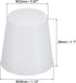 MECCANIXITY Silicone Rubber Tapered Plug 22mm to 29mm Solid White for Powder Coating, Painting, Anodizing, Plating, Sandblasting, Laboratory Use 2 Pieces