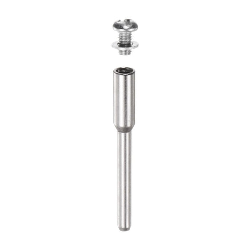 6pcs Cut Off Wheel Screw Mandrel, 3mm Shank Dia Cutting Disc Holder for Rotary Tools