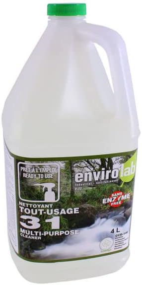 Envirolab Biodegradable degreaser cleaner heavy duty - Food safe professional strength degreaser for