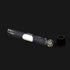 40pcs Glass Serological Test Tubes 10ml with Black Bakelite Screw Caps Silicon Liners, Borosilicate Glass
