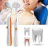 2 Pcs Dental Mirror with Light Tool - LED Lighted Teeth Inspection Mirror, Anti Fog Curve Angle