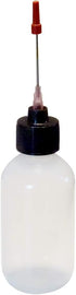 3-2oz Plastic Squeeze Bottles, 1.5" Stainless Applicators