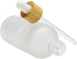 4 Pack Frosted Glass Dropper Bottles, 100ml/3.4oz Essential Oil Bottles with Eye Dropper and Bamboo Lids