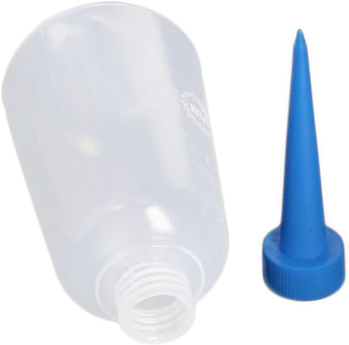 Othmro 1Pcs 250ml Round Plastic Empty Bottle, Wide Mouth Laboratory Reagent Bottle for Sample Sealing Liquid Storage