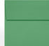 LUXPaper Square Invitation Envelopes, Peel & Press, 5" x 5", Holiday Green, 80lb. Text, 50 Qty