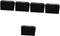 Tofficu 5pcs Portable Index Card Organizer Multi-function Card Box for Business and