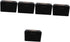 Tofficu 5pcs Portable Index Card Organizer Multi-function Card Box for Business and