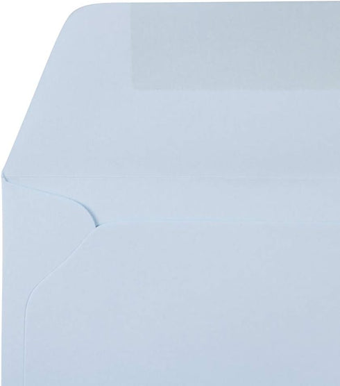 JAM PAPER 9 x 12 Booklet Premium Envelopes - Pastel Baby Blue - 25/Pack